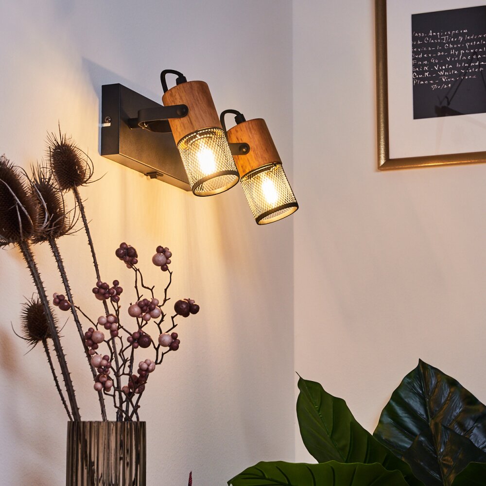 Lenalau Lampa ścienna Czarny, 2-punktowe main product photo