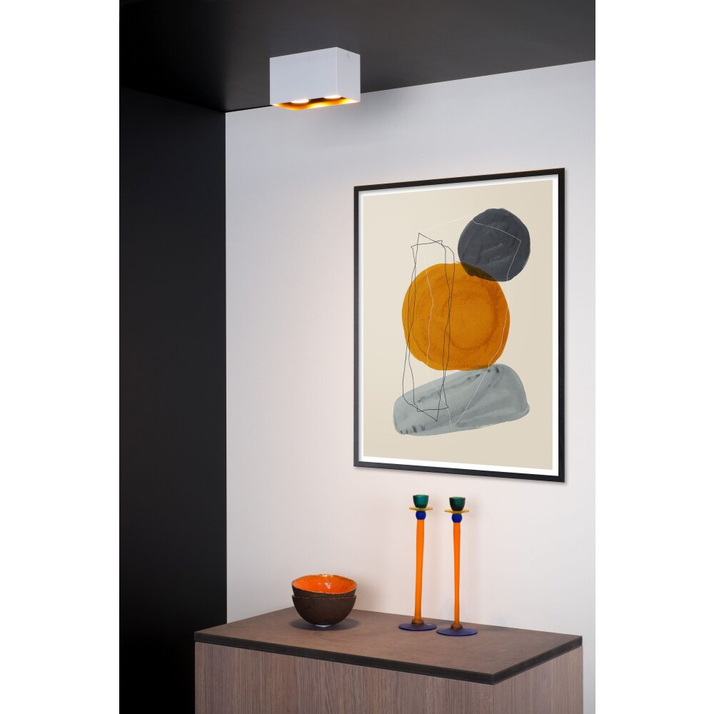 Lucide BIDO Lampa Sufitowa Miedź, Biały, 2-punktowe main product photo