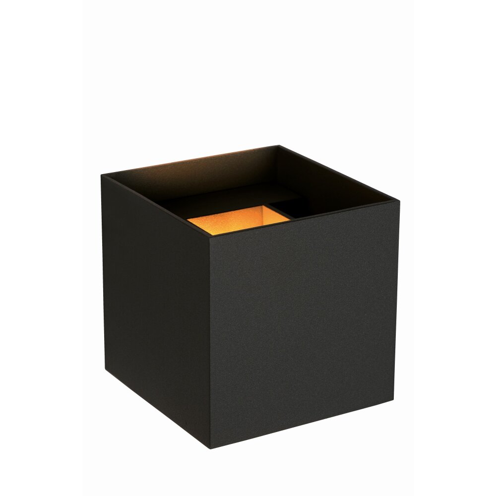 Lucide AXI Lampa ścienna LED Czarny, 1-punktowy main product photo