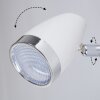 Idlewild Lampa ścienna LED Chrom, Biały, 1-punktowy