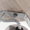 Steinhauer Gearwood Lampa Sufitowa Brązowy, Nikiel matowy, 3-punktowe