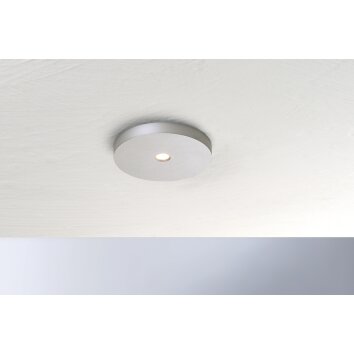 Bopp-Leuchten CLOSE Lampa Sufitowa LED Srebrny, 1-punktowy