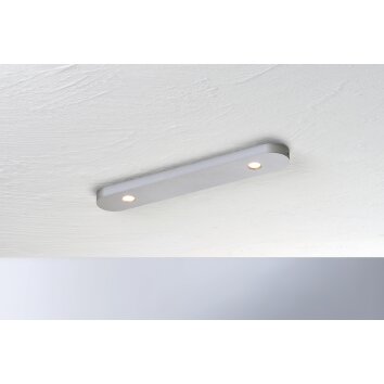 Bopp-Leuchten CLOSE Lampa Sufitowa LED Srebrny, 2-punktowe