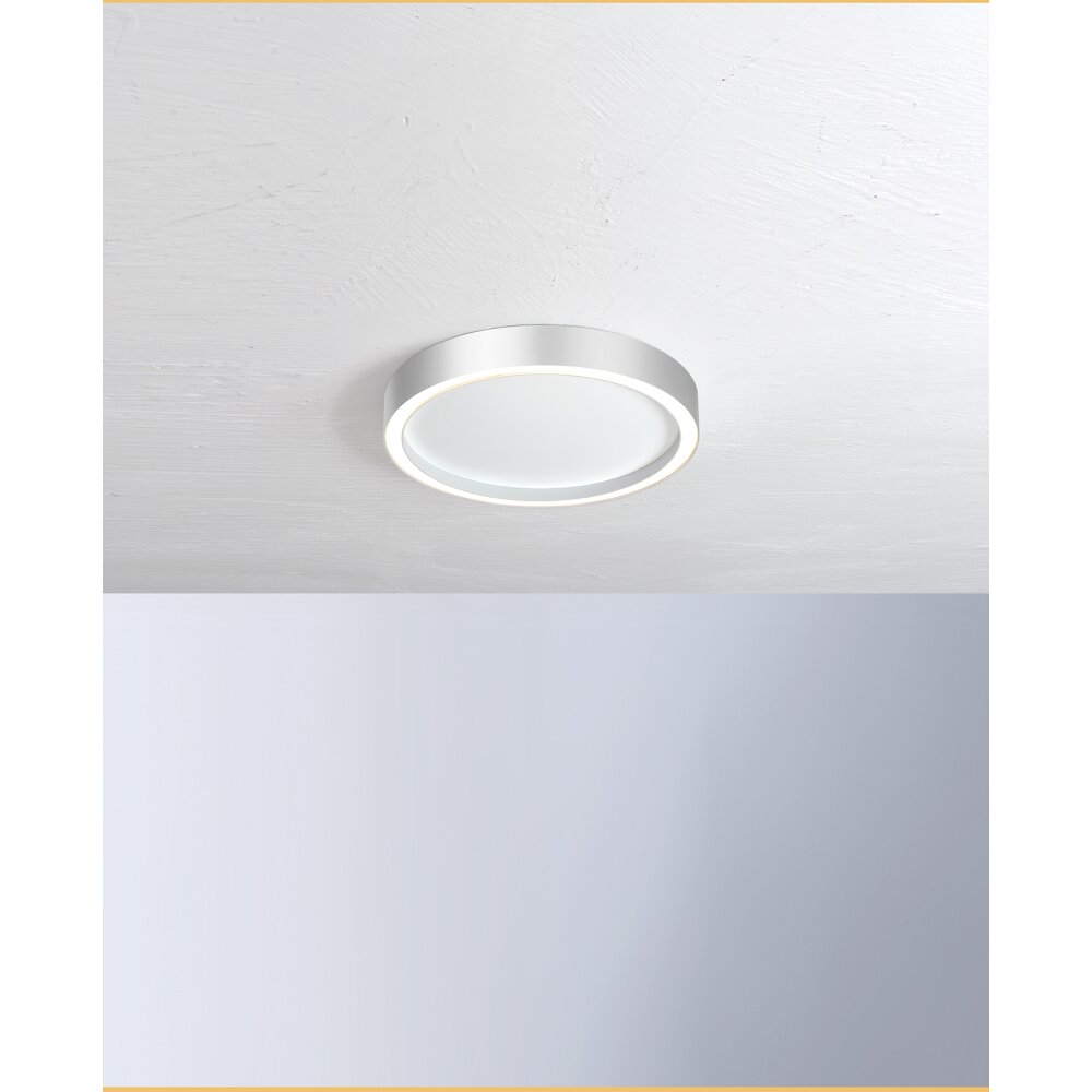 Bopp-Leuchten AURA Lampa Sufitowa LED Srebrny, Biały, 1-punktowy main product photo