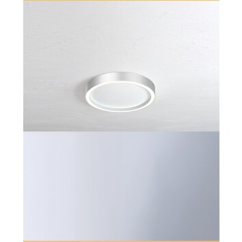 Bopp-Leuchten AURA Lampa Sufitowa LED Srebrny, Biały, 1-punktowy