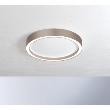 Bopp-Leuchten AURA Lampa Sufitowa LED Brązowy, Biały, 1-punktowy
