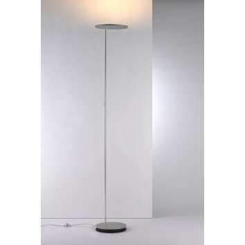 Bopp-Leuchten SHARE Lampa Stojąca oświetlająca sufit LED Srebrny, 1-punktowy