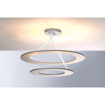 Bopp-Leuchten STELLA Lampa Sufitowa LED Srebrny, Biały, 9-punktowe