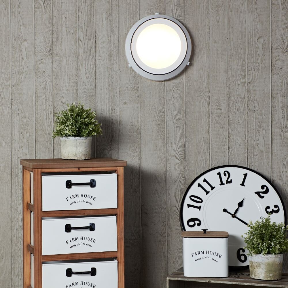 Brilliant Plains Lampa Sufitowa Biały, 2-punktowe main product photo