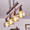 Warga Lampa Wisząca LED Brązowy, 4-punktowe