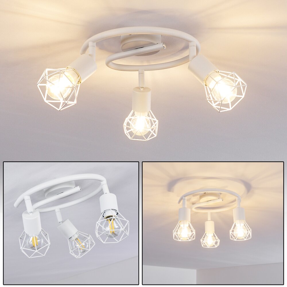 Baripada Lampa Sufitowa Biały, 3-punktowe main product photo