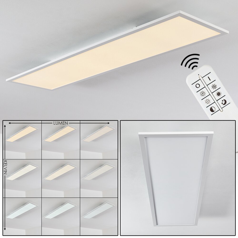Salmi Lampa Sufitowa LED Biały, 1-punktowy, Zdalne sterowanie main product photo