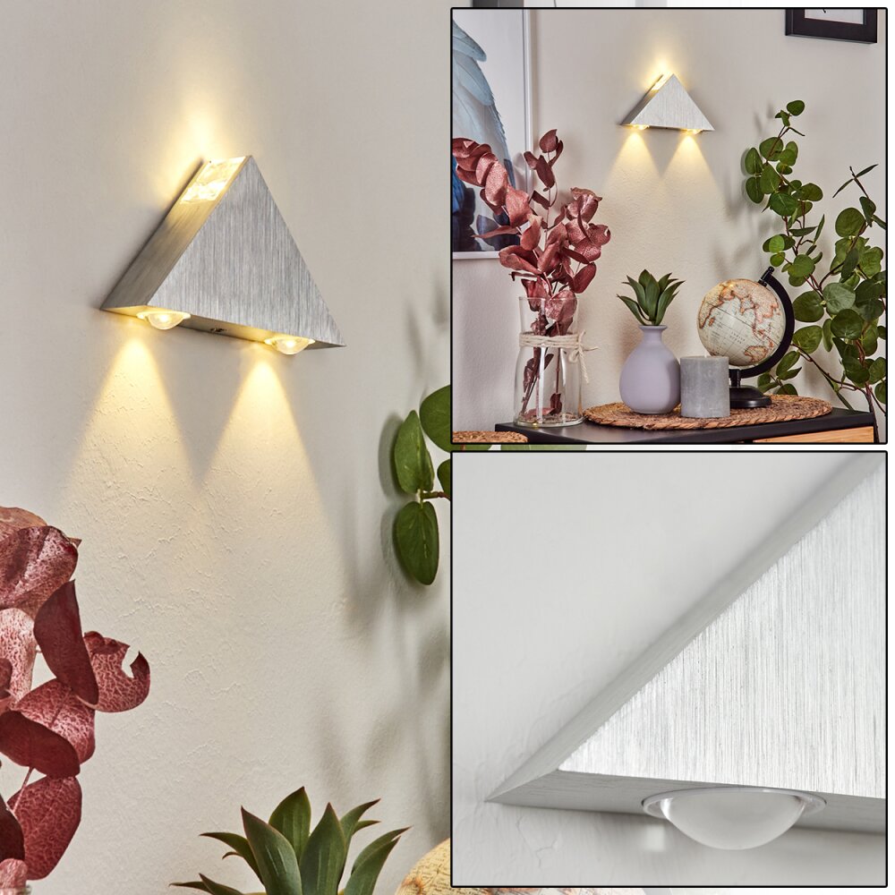 Tapurai Lampa ścienna LED Srebrny, 1-punktowy main product photo