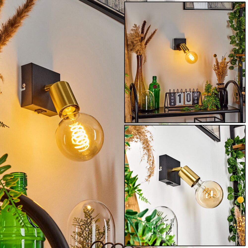 Tulla Lampa ścienna Czarny, 1-punktowy main product photo