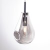 Brilliant Living Drops Lampa Wisząca Chrom, 1-punktowy