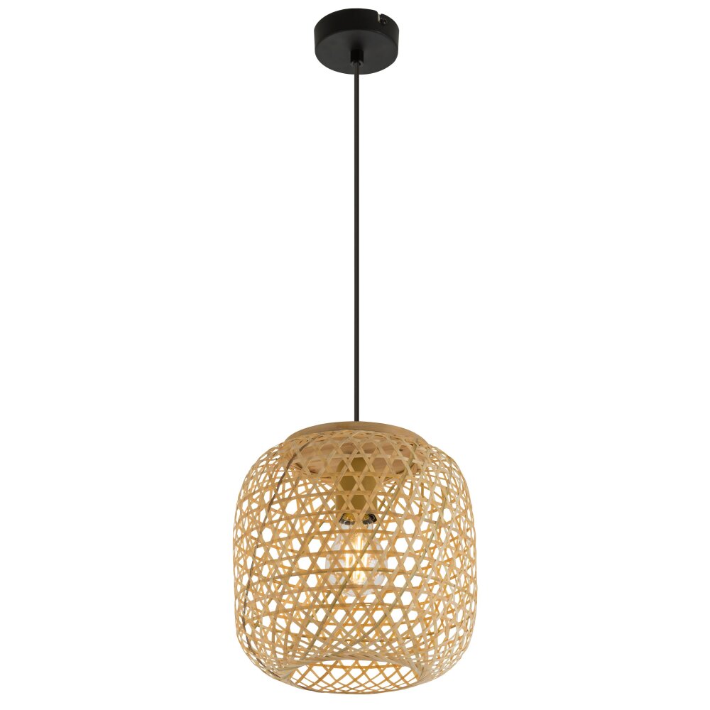 Globo MIRENA Lampa Wisząca Czarny, 1-punktowy main product photo