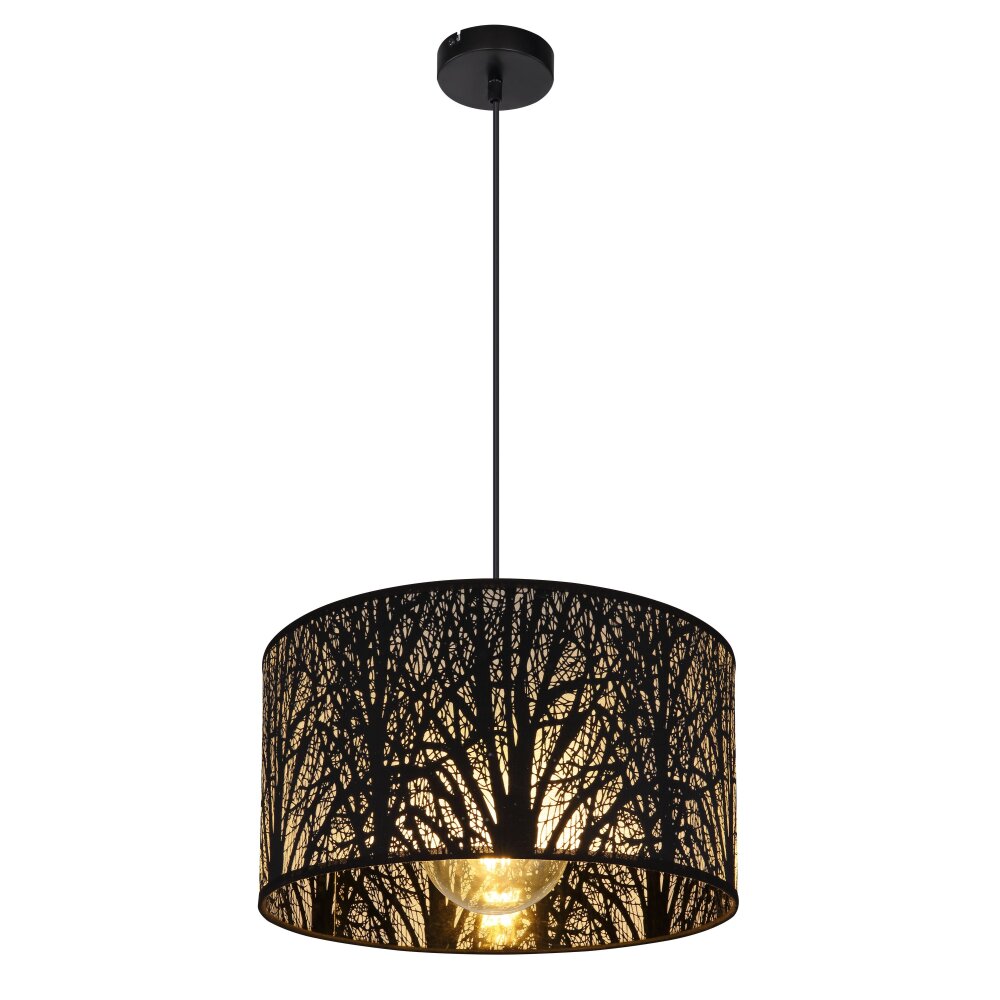Globo BARZI Lampa Wisząca Czarny, 1-punktowy main product photo