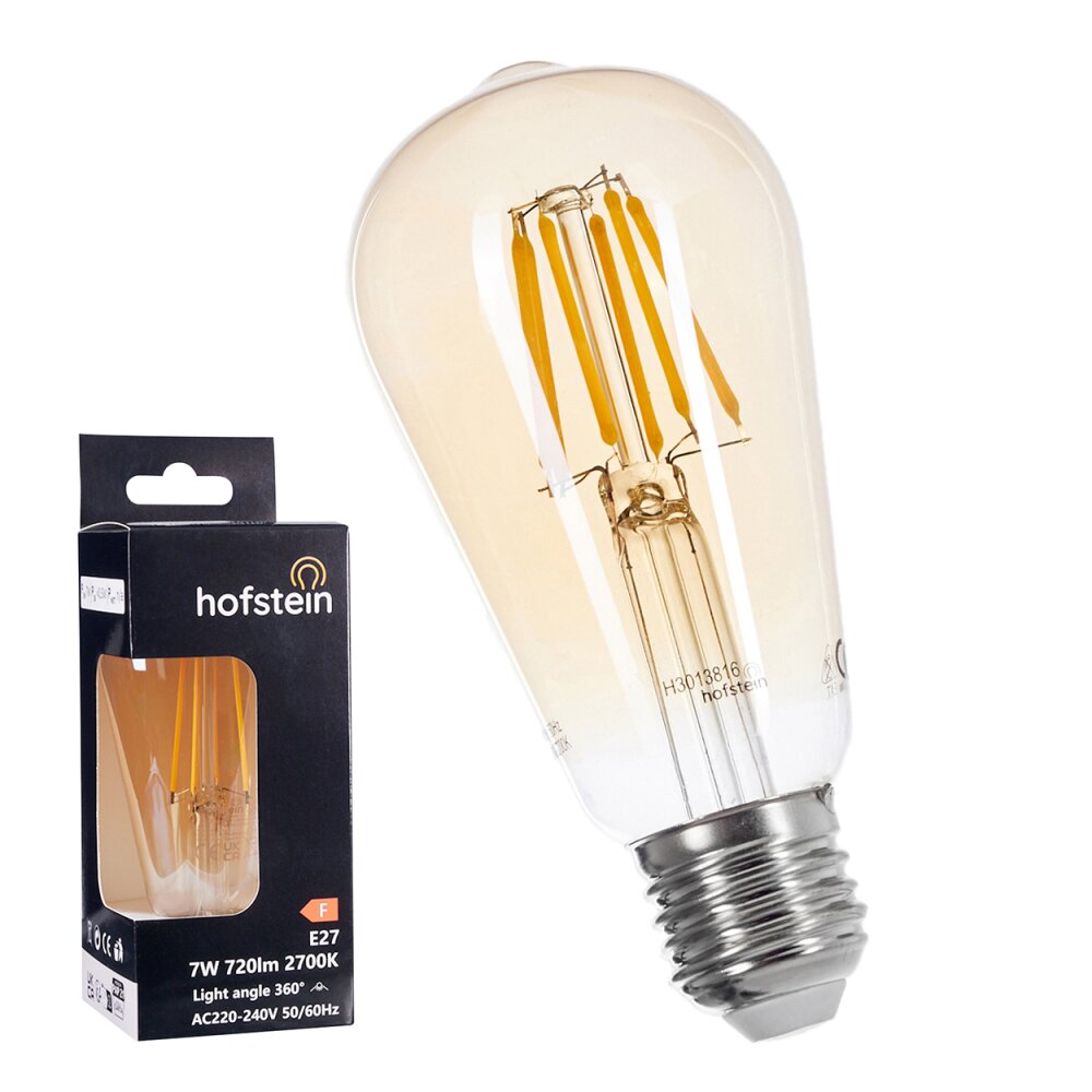 LED E27 6W 2700 Kelvin 600 Lumen main product photo