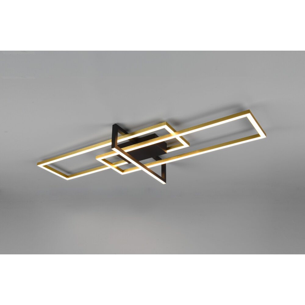 Trio Salinas Lampa Sufitowa LED Czarny, 1-punktowy main product photo