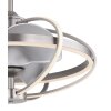 Globo Ventmatt wentylator sufitowy LED Nikiel matowy, 1-punktowy, Zdalne sterowanie