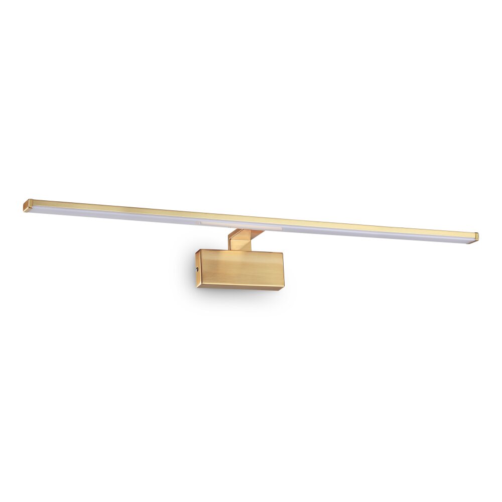 Ideallux ALMA Lampa ścienna LED Mosiądz, 1-punktowy main product photo