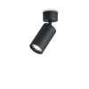 Ideallux DYNAMITE Lampa Sufitowa Czarny, 1-punktowy
