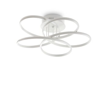 Ideallux KAROL Lampa Sufitowa LED Biały, 1-punktowy