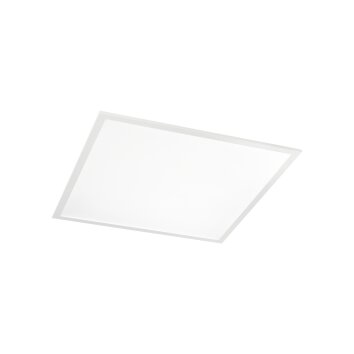 Ideallux Lampa Sufitowa LED Biały, 1-punktowy