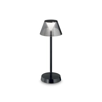 Ideallux LOLITA lampka nocna LED Czarny, 1-punktowy