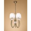 Mantra LOEWE Lampa Wisząca Brązowy, 5-punktowe
