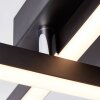 Brilliant Kjorn Lampa Sufitowa LED Czarny, Biały, 1-punktowy