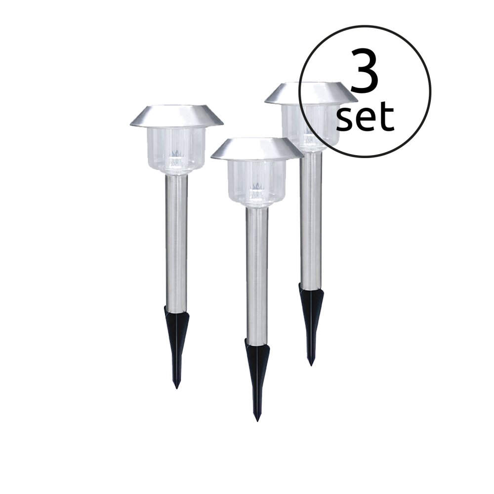 Globo SOLAR zestaw oświetlenia solarnego LED Stal nierdzewna, 1-punktowy main product photo