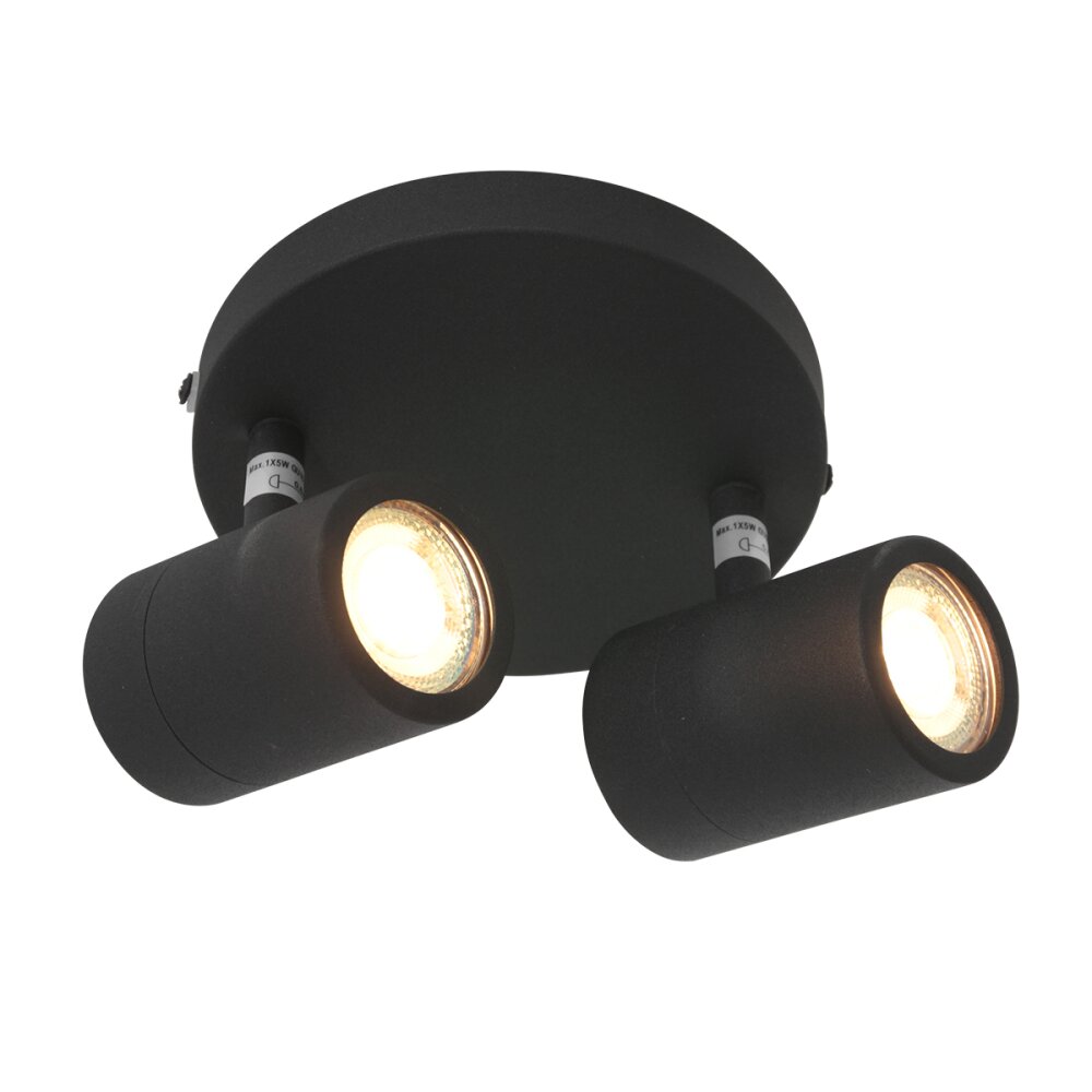 Steinhauer Upround Lampa Sufitowa LED Czarny, 2-punktowe main product photo