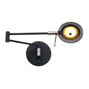 Steinhauer Turound Lampa ścienna LED Czarny, 1-punktowy