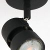 Steinhauer Natasja Lampa Sufitowa LED Czarny, 1-punktowy