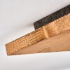 Shiburg Lampa Sufitowa Jasne drewno, 1-punktowy