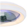 Globo JOEY wentylator sufitowy LED Biały, 1-punktowy, Zdalne sterowanie