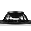 Reality Stralsund wentylator sufitowy LED Czarny, 1-punktowy, Zdalne sterowanie