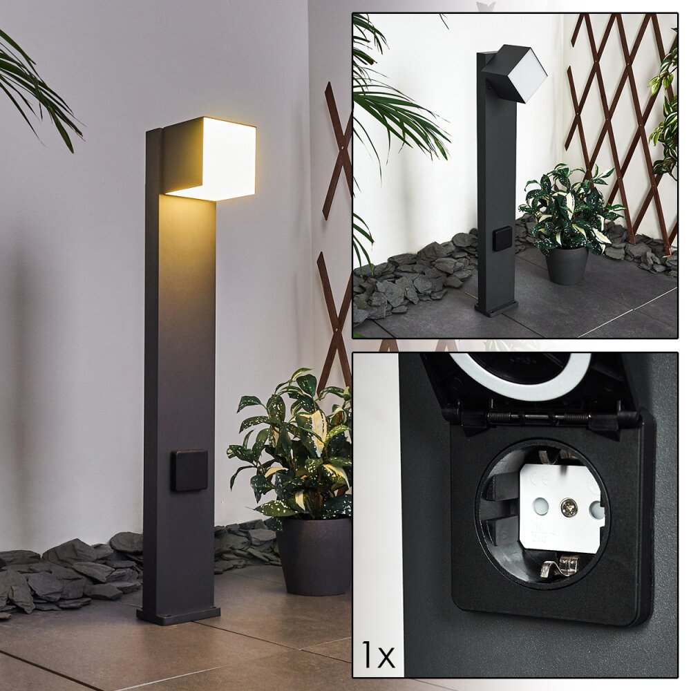Swanek Oświetlenie ścieżek LED Antracytowy, 1-punktowy main product photo