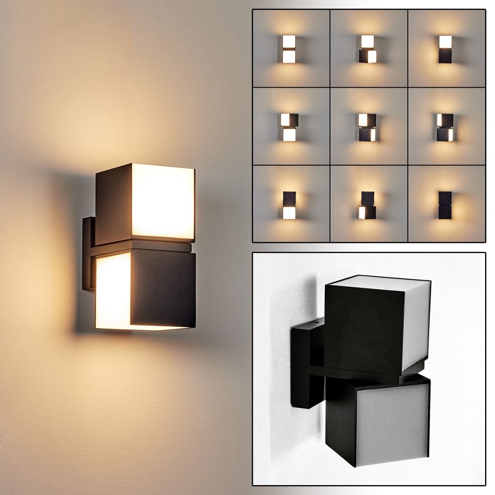 Swanek Zewnętrzny kinkiet LED Czarny, 1-punktowy main product photo