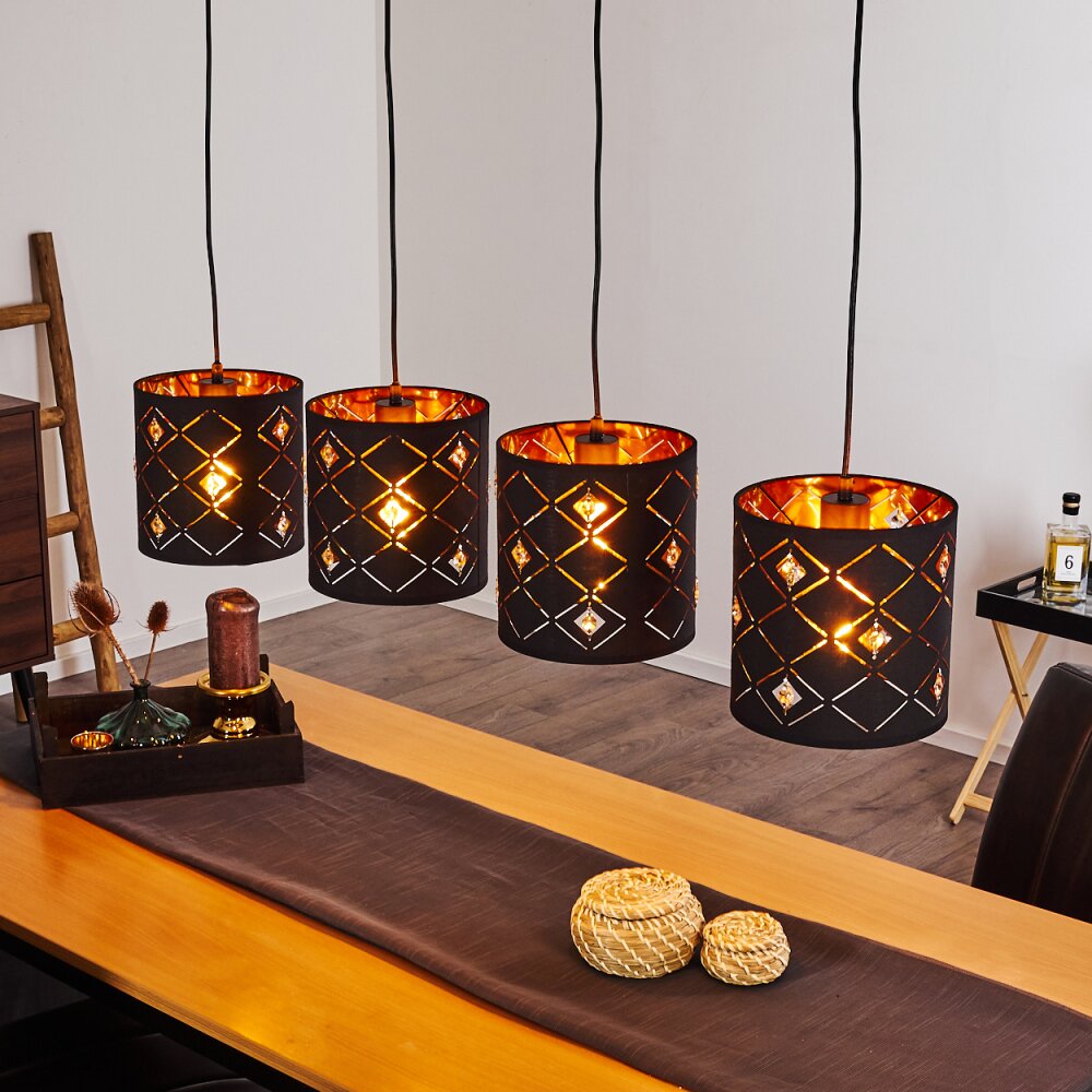 Trasancos Lampa Wisząca Czarny, 4-punktowe main product photo