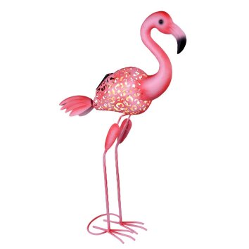 Globo FLAMINGO Lampa solarna LED Różowy, 1-punktowy