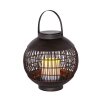 Globo DON Lampa solarna LED Czarny, 1-punktowy