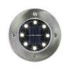 Globo ROCKY Lampa solarna LED Czarny, 8-punktowe