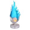 Globo  Lampa solarna LED Niebeieski, Srebrny, 1-punktowy