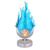 Globo  Lampa solarna LED Niebeieski, Srebrny, 1-punktowy