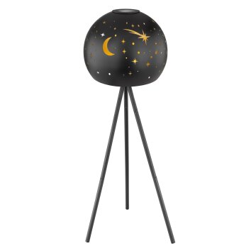 Globo SOLAR Lampa solarna LED Czarny, 1-punktowy