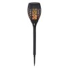 Globo SOLAR Lampa solarna LED Czarny, 1-punktowy