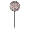 Globo SOLAR Lampa solarna LED Srebrny, 1-punktowy