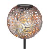 Globo SOLAR Lampa solarna LED Srebrny, 1-punktowy